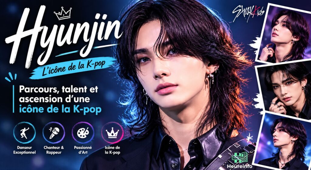 Hyunjin : Parcours, talent et ascension d’une icône de la K-pop hyunjin