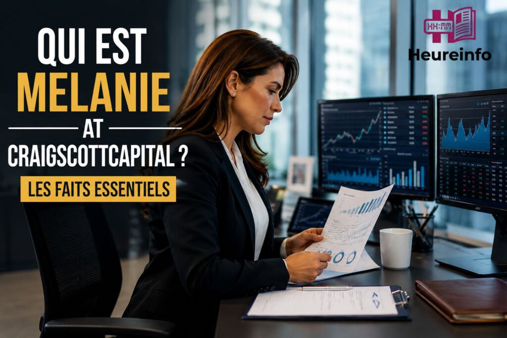 Qui Est Melanie at CraigScottCapital ? Les Faits Essentiels melanie at craigscottcapital