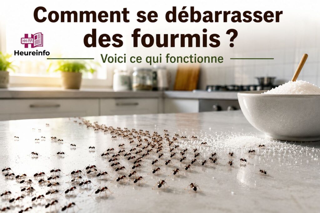 Vous cherchez comment se débarrasser des fourmis ? Voici ce qui fonctionne comment se débarrasser des fourmis