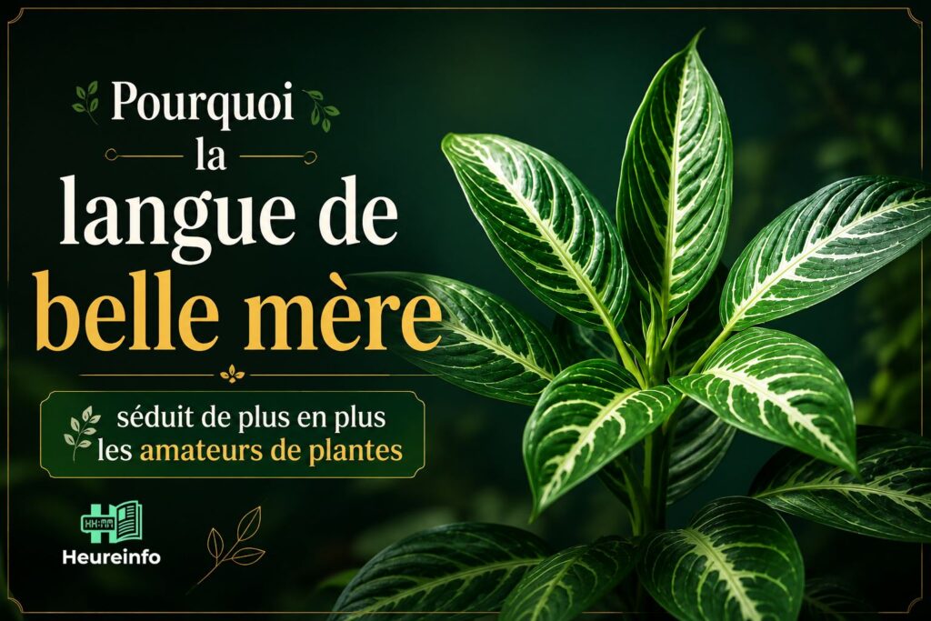 Pourquoi la langue de belle mère séduit de plus en plus les amateurs de plantes langue de belle mere