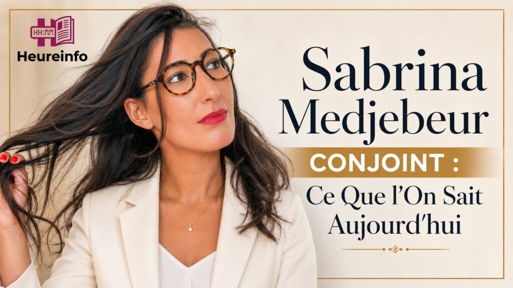 Sabrina Medjebeur Conjoint : Ce Que l’On Sait Aujourd’hui sabrina medjebeur conjoint